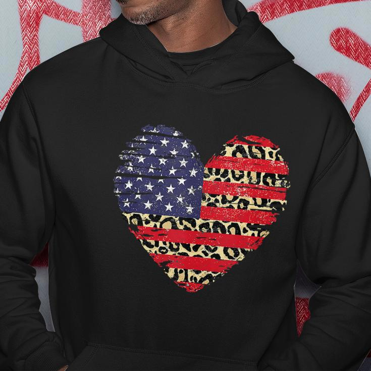 Stars Stripes 4Th Of July American Flag Patriotic Hoodie Unique Gifts