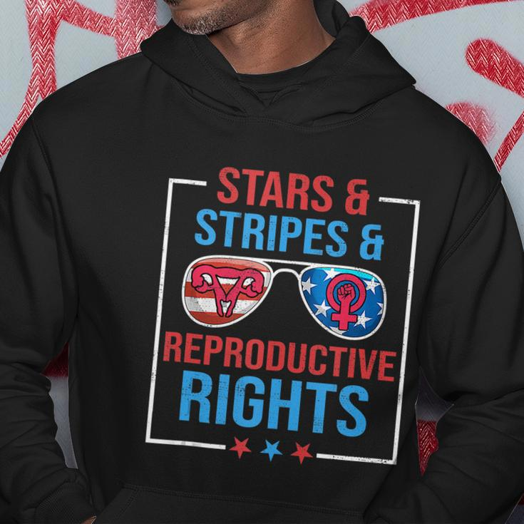 Stars Stripes And Reproductive Rights 4Th Of July Girl Hoodie Unique Gifts