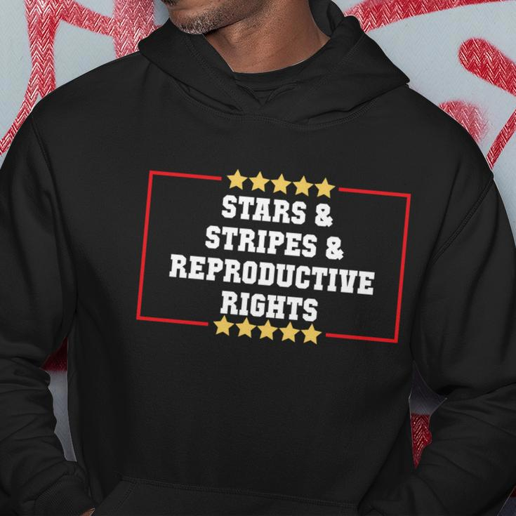 Stars Stripes Reproductive Rights American Flag 4Th Of July Gift Hoodie Unique Gifts