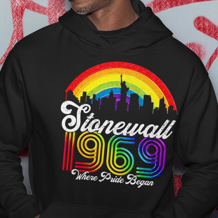 Stonewall 1969 Where Pride Began Lgbt Rainbow Hoodie Unique Gifts