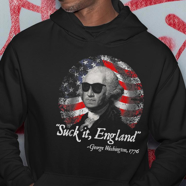 Suck It England Funny 4Th Of July George Washington Hoodie Unique Gifts