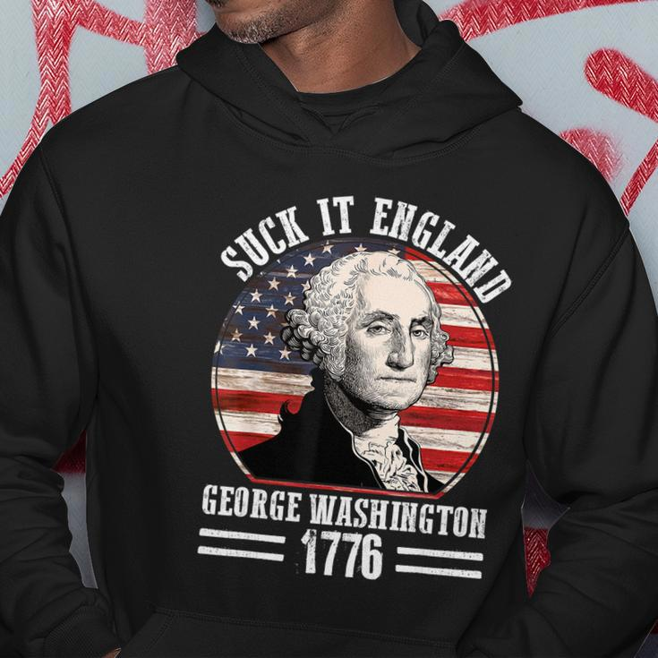 Suck It England Funny 4Th Of July George Washington Hoodie Unique Gifts
