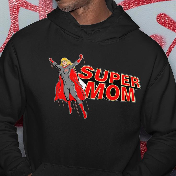 Super Mom Figure T-Shirt Men Hoodie Personalized Gifts