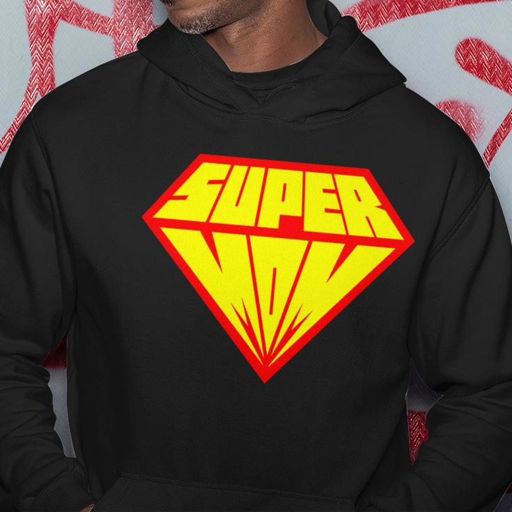 Supermom Super Mom Crest Hoodie Personalized Gifts
