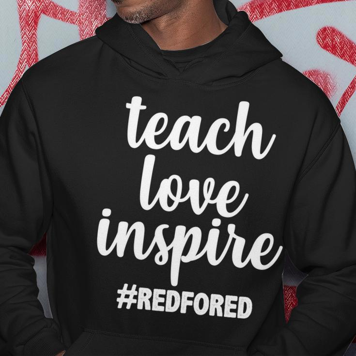 Teach Love Inspire Red For Ed Tshirt Hoodie Unique Gifts