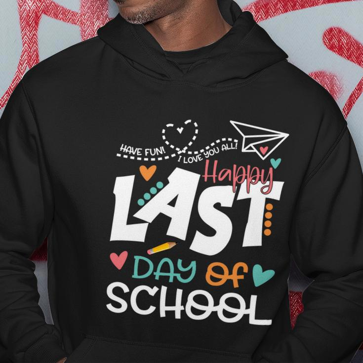 Teachers Kids Graduation Students Happy Last Day Of School Meaningful Gift Hoodie Unique Gifts