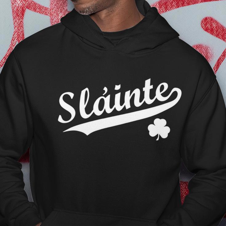 Team Slainte Irish Clover St Patricks Day Hoodie Unique Gifts