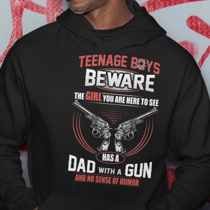 Teenage Boys Beware V2 Hoodie Funny Gifts