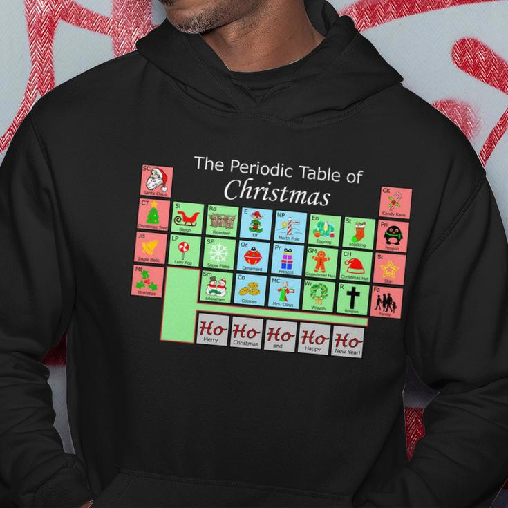 The Periodic Table Of Christmas Elements Tshirt Hoodie Unique Gifts