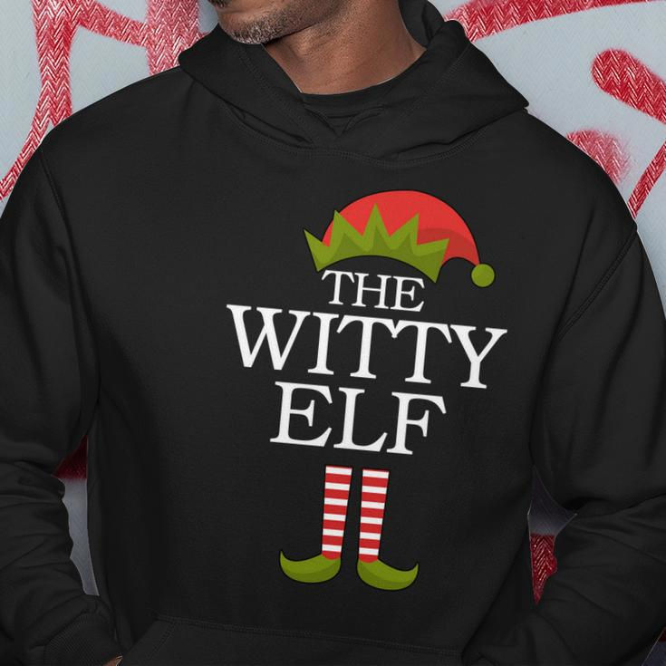 The Witty Elf Matching Christmas Tshirt Hoodie Unique Gifts