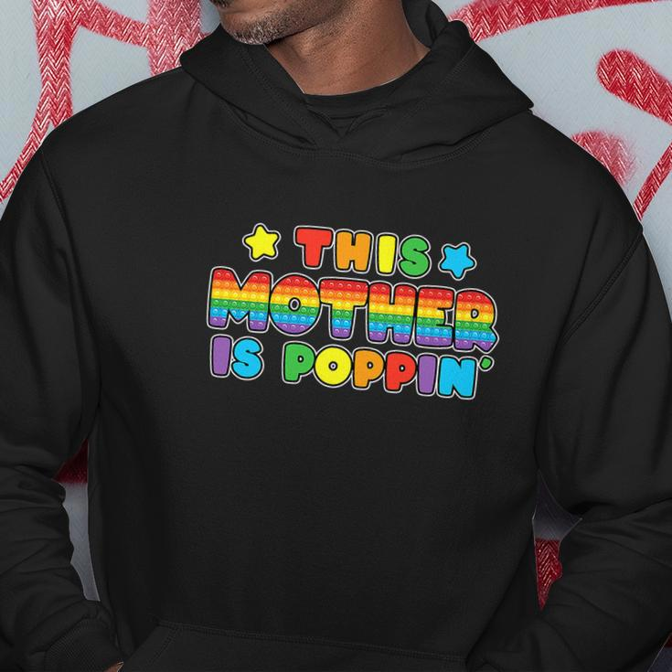 This Mother Is Poppin Pop It Mom Birthday Girl Hoodie Unique Gifts