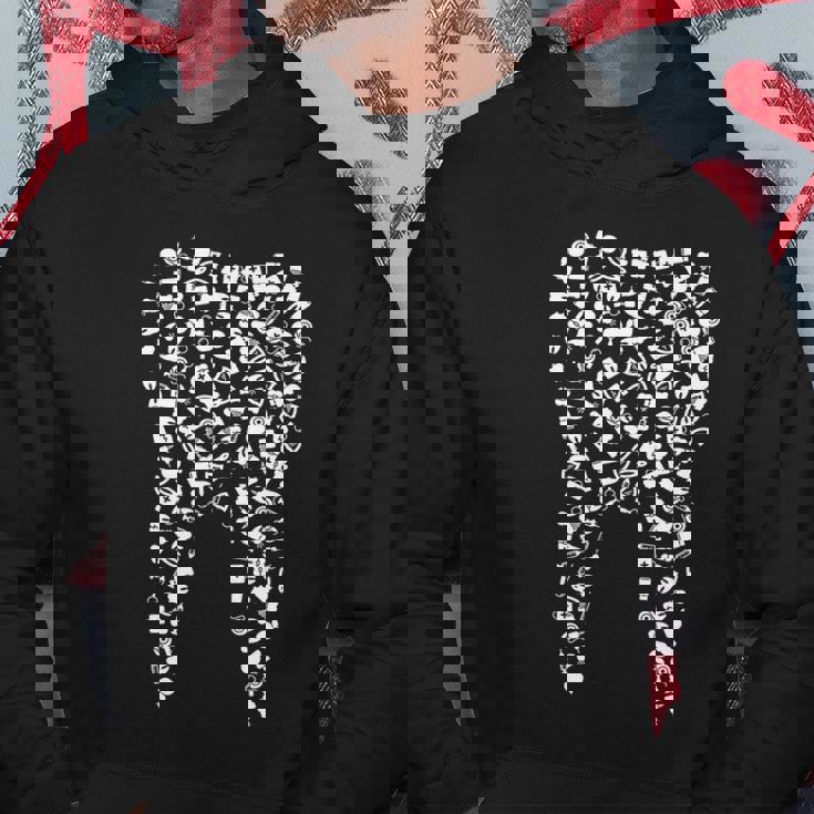 Tooth Dentist Hygienist Dental Office Hygiene Men Hoodie Personalized Gifts