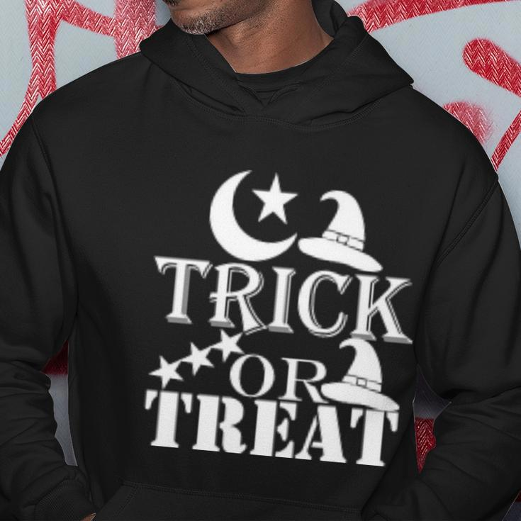 Trick Or Treat Funny Halloween Quote Hoodie Unique Gifts