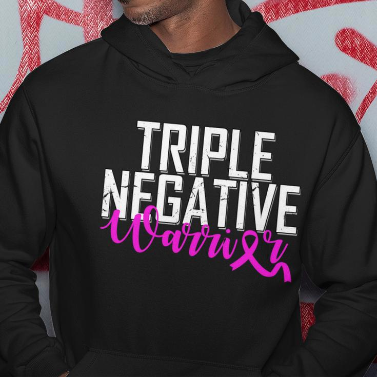 Triple Negative Breast Cancer Warrior Hoodie Unique Gifts
