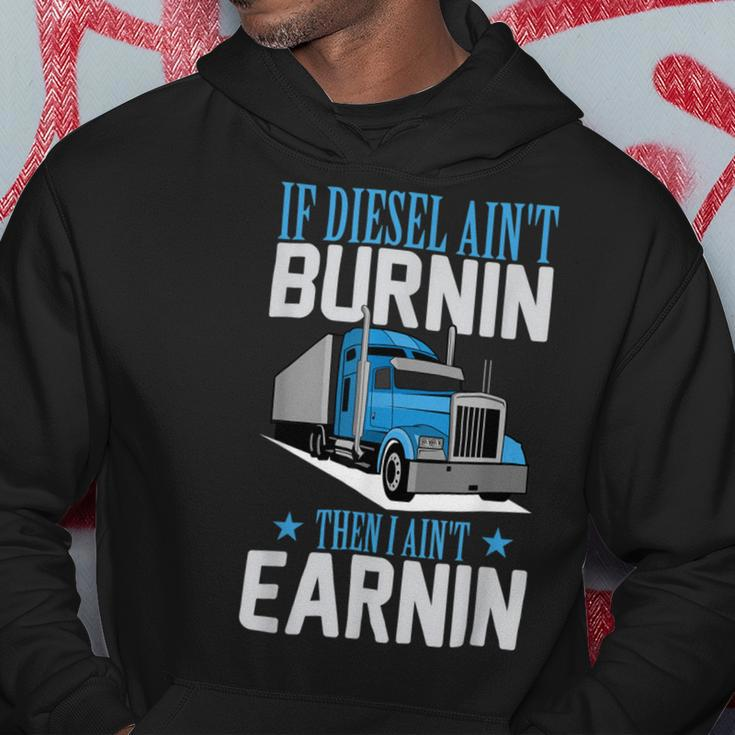 Trucker Truck Driver Funny S Trucker Semitrailer Truck Hoodie Funny Gifts