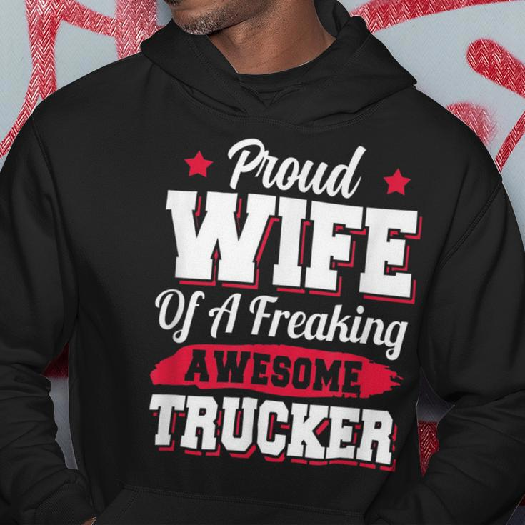 Trucker Trucking Truck Driver Trucker Wife Hoodie Funny Gifts