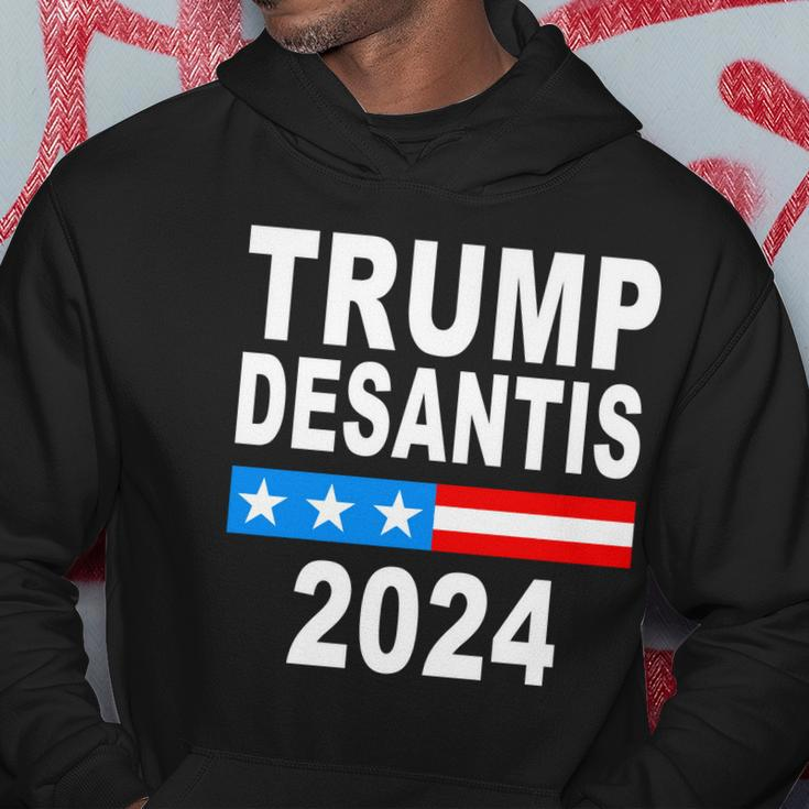 Trump Desantis 2024 Us Flag Tshirt Hoodie Unique Gifts