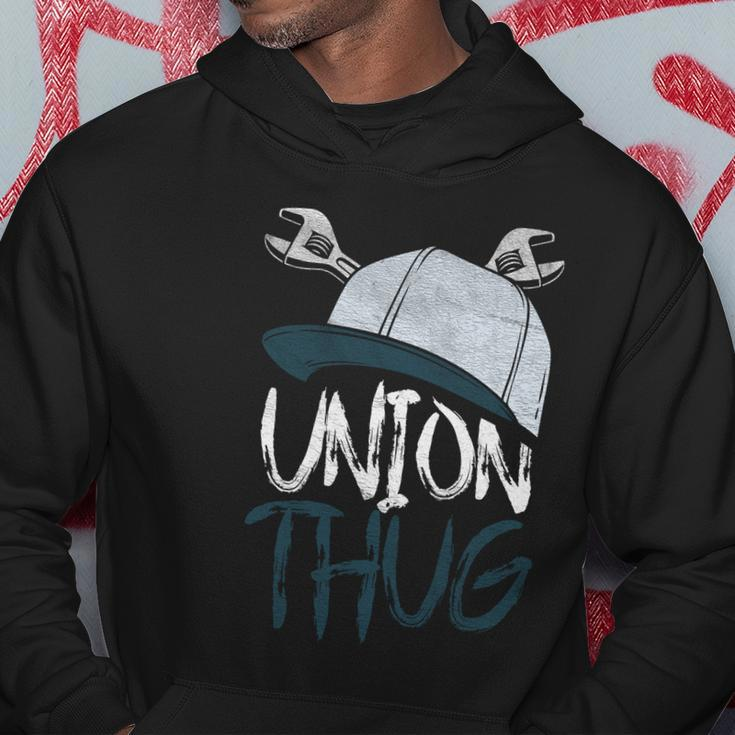 Union Thug Labor Day Skilled Union Laborer Worker Gift Hoodie Unique Gifts