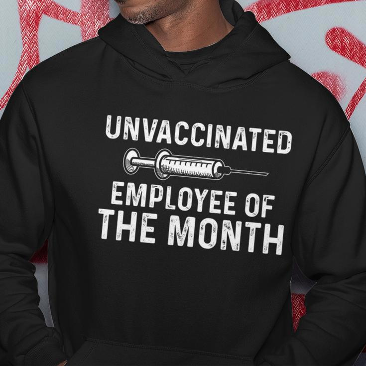 Unvaccinated Employee Of The Month V2 Hoodie Unique Gifts
