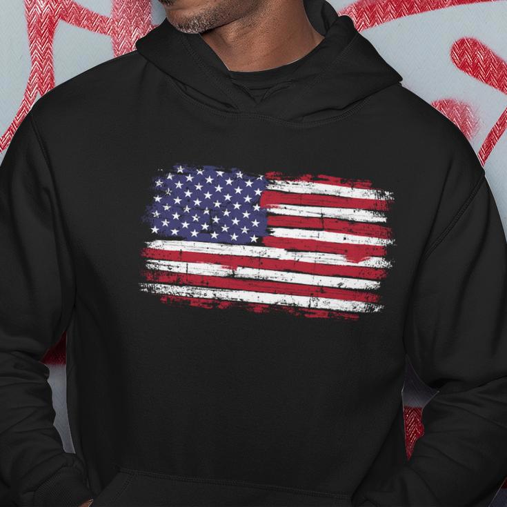 Us Flag Vintage Merican Independence Day On 4Th Of July Great Gift Hoodie Unique Gifts