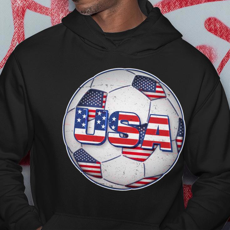 Usa Soccer Team Ball Hoodie Unique Gifts