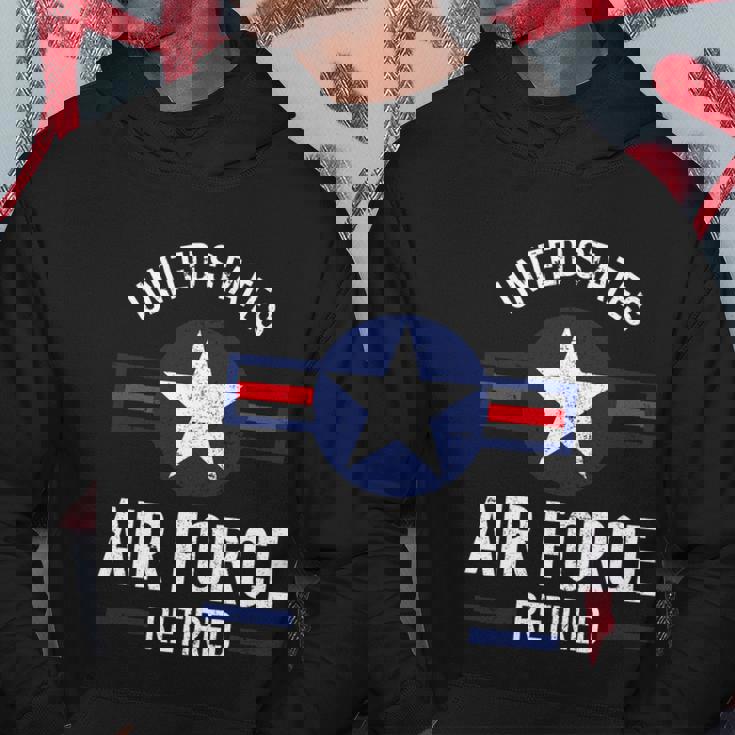 Usaf Retired Air Force Military Retirement Gift Hoodie Hoodie Personalized Gifts