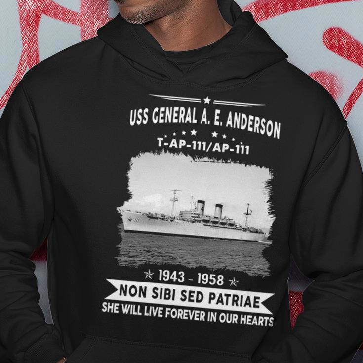 Uss General A E Anderson Tap 111 Ap Hoodie Unique Gifts