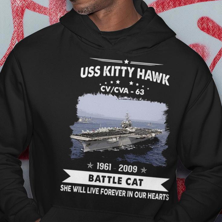 Uss Kitty Hawk Cv 63 Cva 63 Front Style Hoodie Unique Gifts