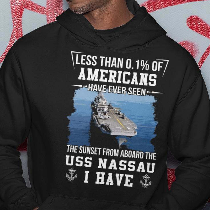 Uss Nassau Lha 4 Sunset Hoodie Unique Gifts