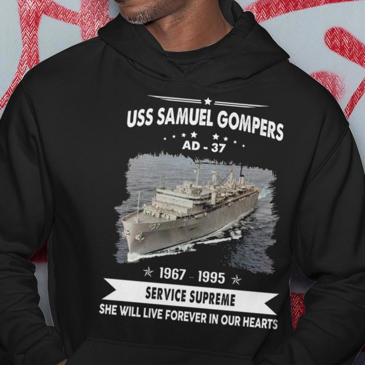 Uss Samuel Gompers Ad Hoodie Unique Gifts
