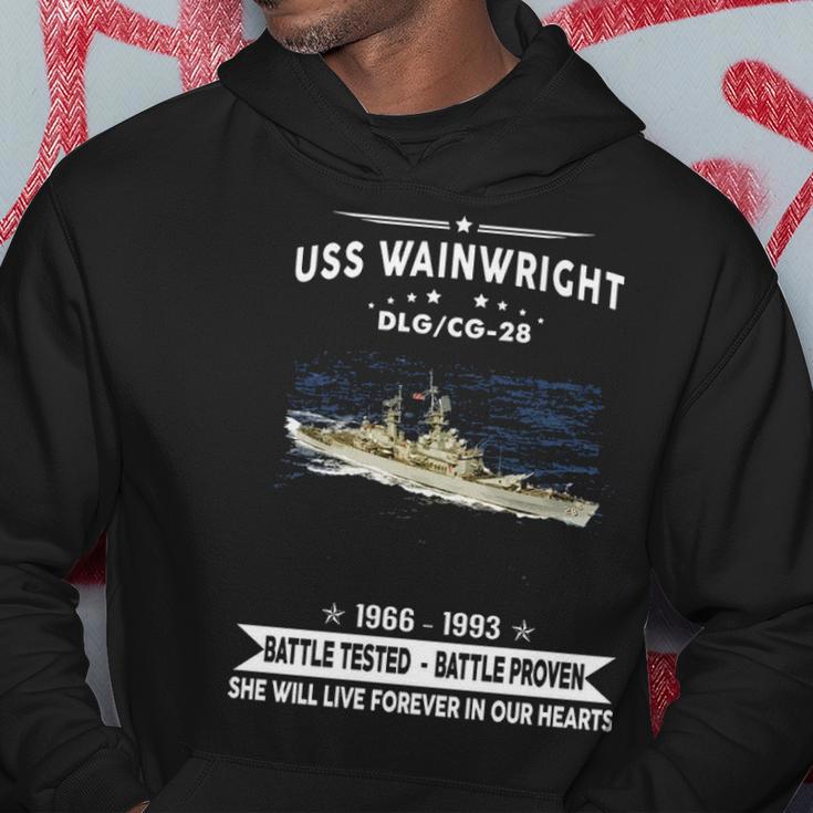 Uss Wainwright Cg 28 Dlg Hoodie Unique Gifts