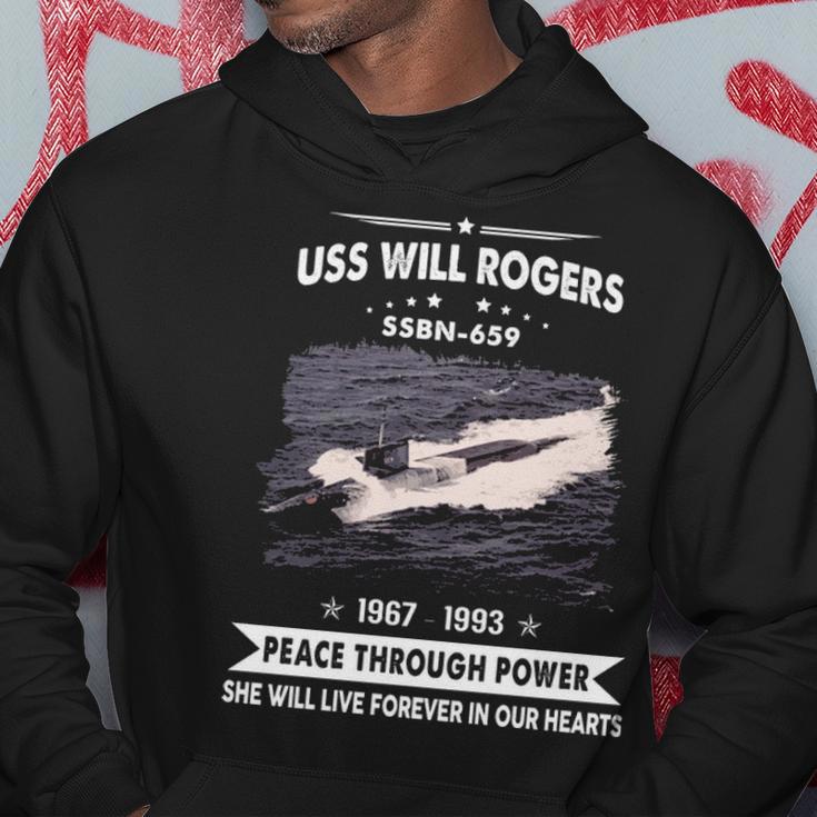 Uss Will Rogers Ssbn Hoodie Unique Gifts