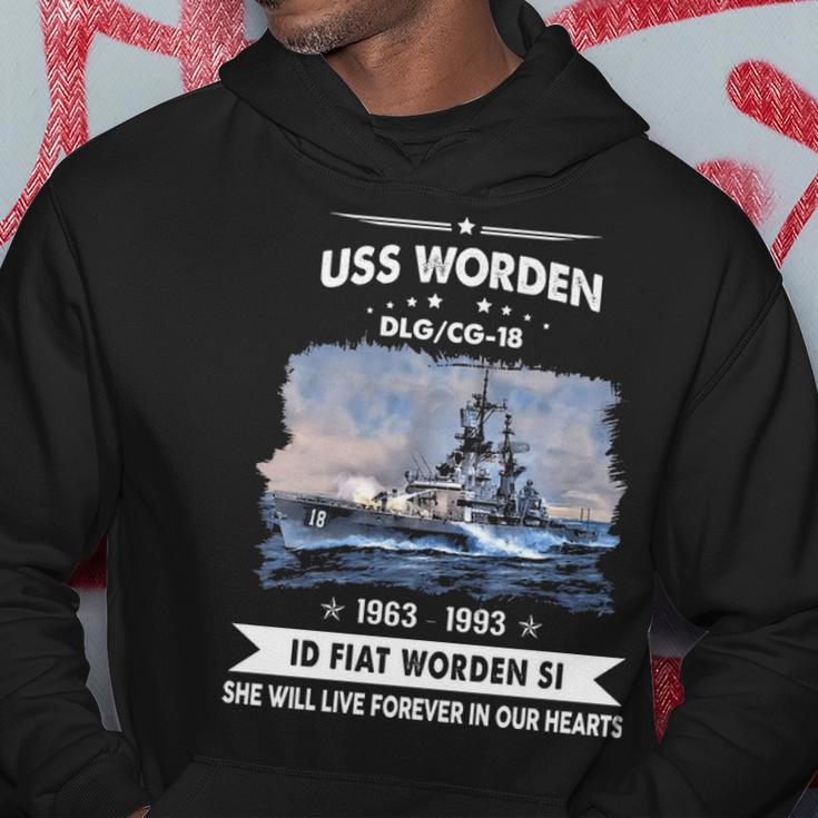 Uss Worden Dlg 18 Cg Hoodie Unique Gifts