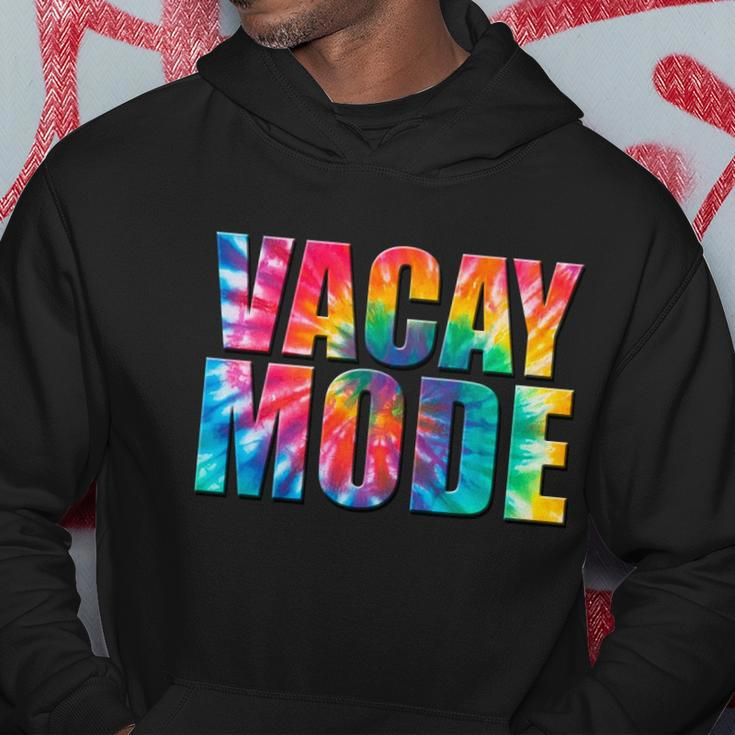 Vacay Mode Tie Dye Colorful Vacation Hoodie Unique Gifts