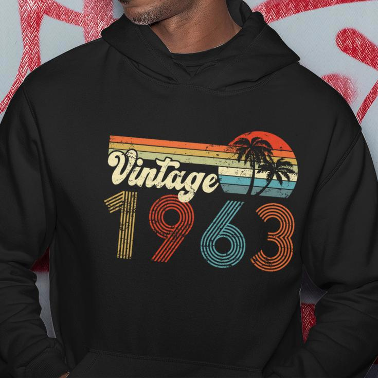 Vintage 1963 Made In 1963 59Rd Birthday Gift 59 Year Old Hoodie Unique Gifts