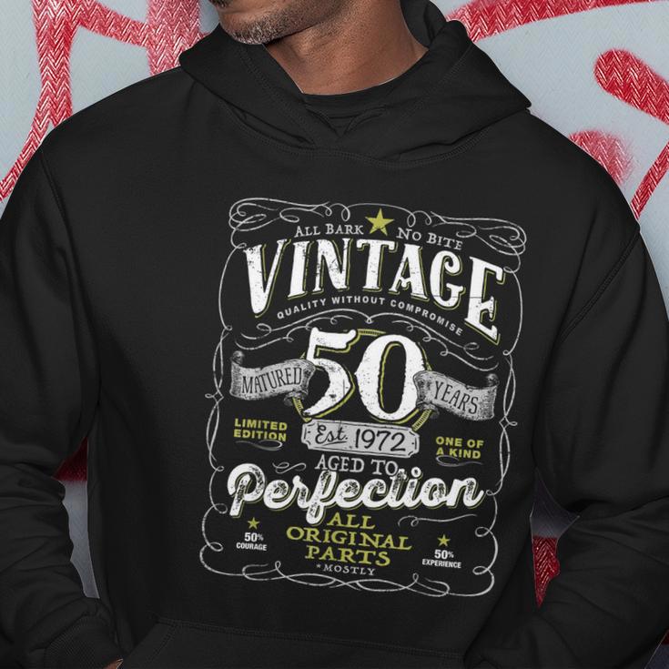 Vintage 50Th Birthday For Him 1972 Aged To Perfection Tshirt Hoodie Unique Gifts