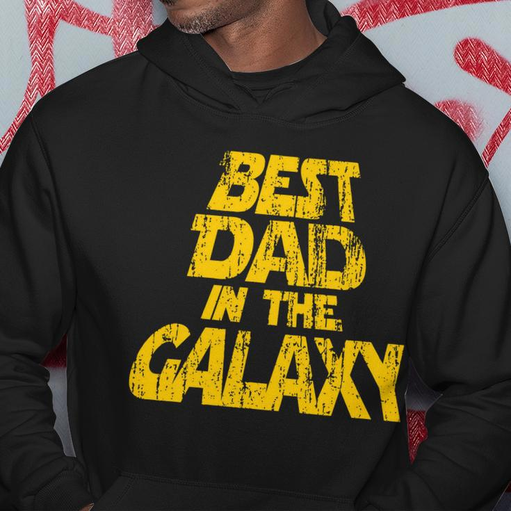 Vintage Best Dad In The Galaxy Hoodie Unique Gifts