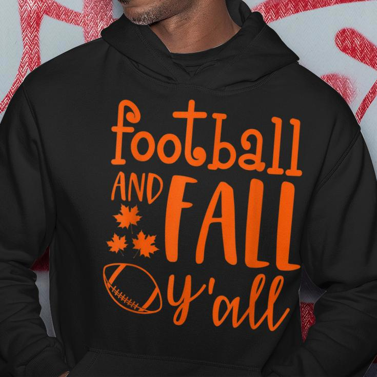 Vintage Fall Yall Halloween Funny Football And Fall Yall Hoodie Funny Gifts