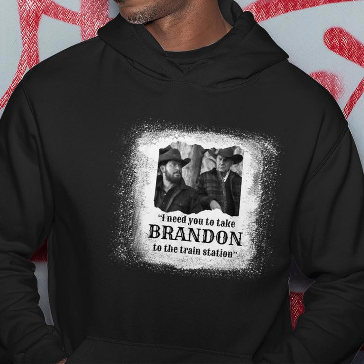 Vintage I Need You To Take Brandon To The Train Station Tshirt Hoodie Unique Gifts