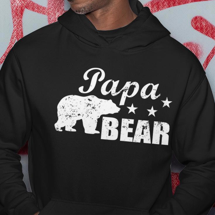 Vintage Papa Bear Tshirt Hoodie Unique Gifts