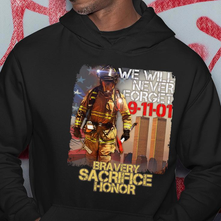 We Will Never Forget Bravery Sacrifice Honor Hoodie Unique Gifts