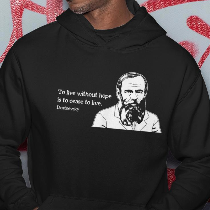 Without Hope Famous Writer Quote Fyodor Dostoevsky Tshirt Hoodie Unique Gifts