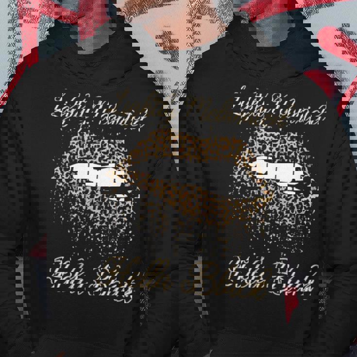 Womens Lightly Melanated Hella Black Pride Womens V Neck Men Hoodie Personalized Gifts