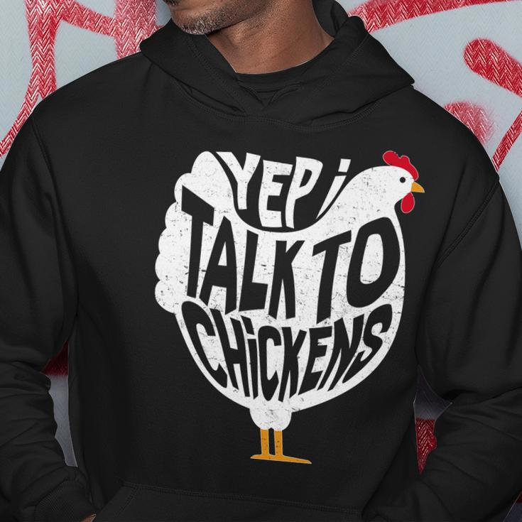 Yep I Talk To Chickens Tshirt Hoodie Unique Gifts