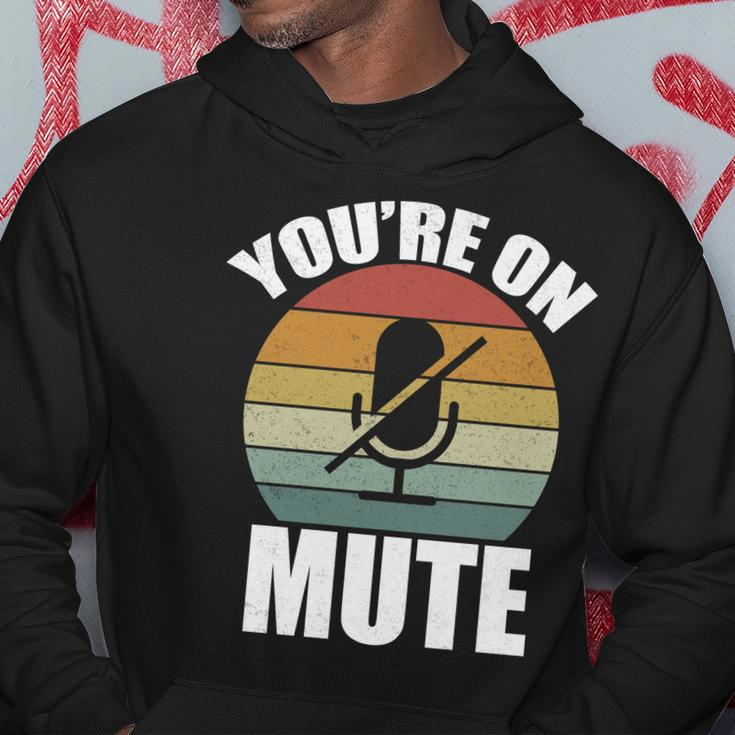 Youre On Mute Retro Funny Tshirt Hoodie Unique Gifts