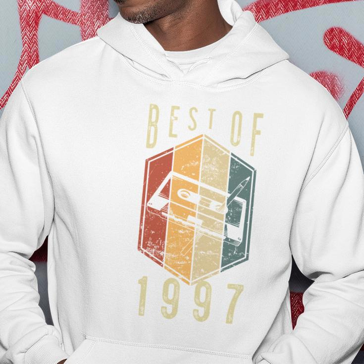Best Of 1997 25 Year Old Gifts Cassette Tape 25Th Birthday Hoodie Unique Gifts