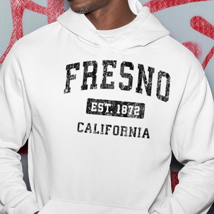 Fresno California Ca Vintage Sports Design Black Design Hoodie Unique Gifts