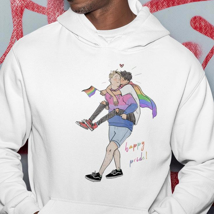 Heartstopper Lgbt Lover Nick And Charlie Happy Pride Hoodie Unique Gifts