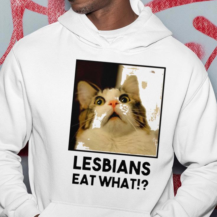 Lesbian Eat What Funny Cat Hoodie Unique Gifts
