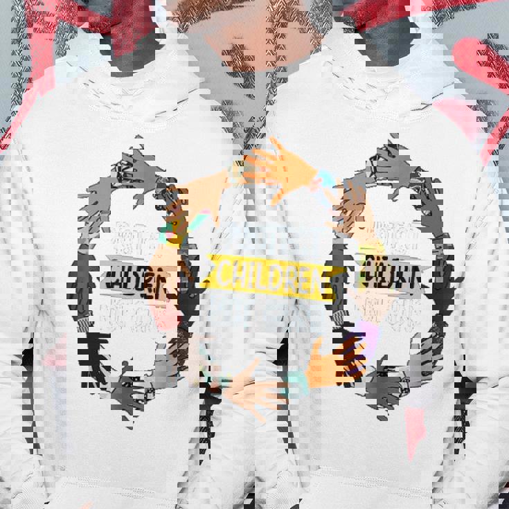 Protect Children Not Guns Wear Orange Day Gun Control NowWe Wear Orange Stop Guns Violence Graphic Design Printed Casual Daily Basic Men Hoodie Personalized Gifts